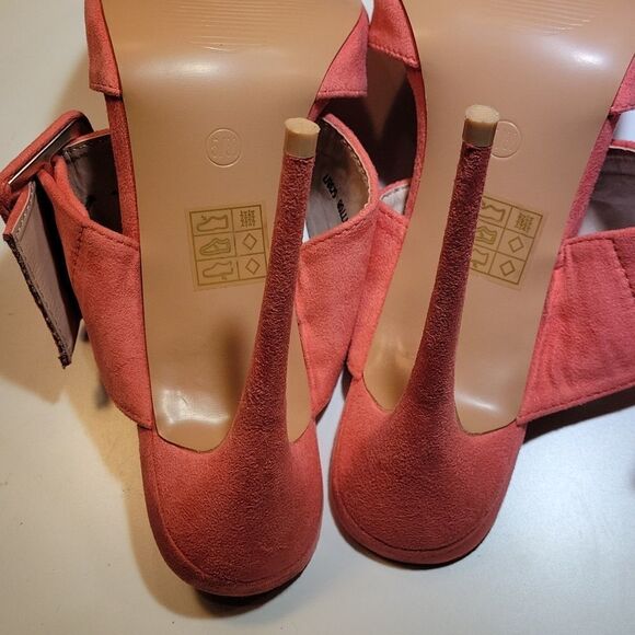 BRAND NEW BOOHOO SYNTHETIC MULES & SLIDES HIGH HEEL STILETTOS SHOE - Picture 13 of 14